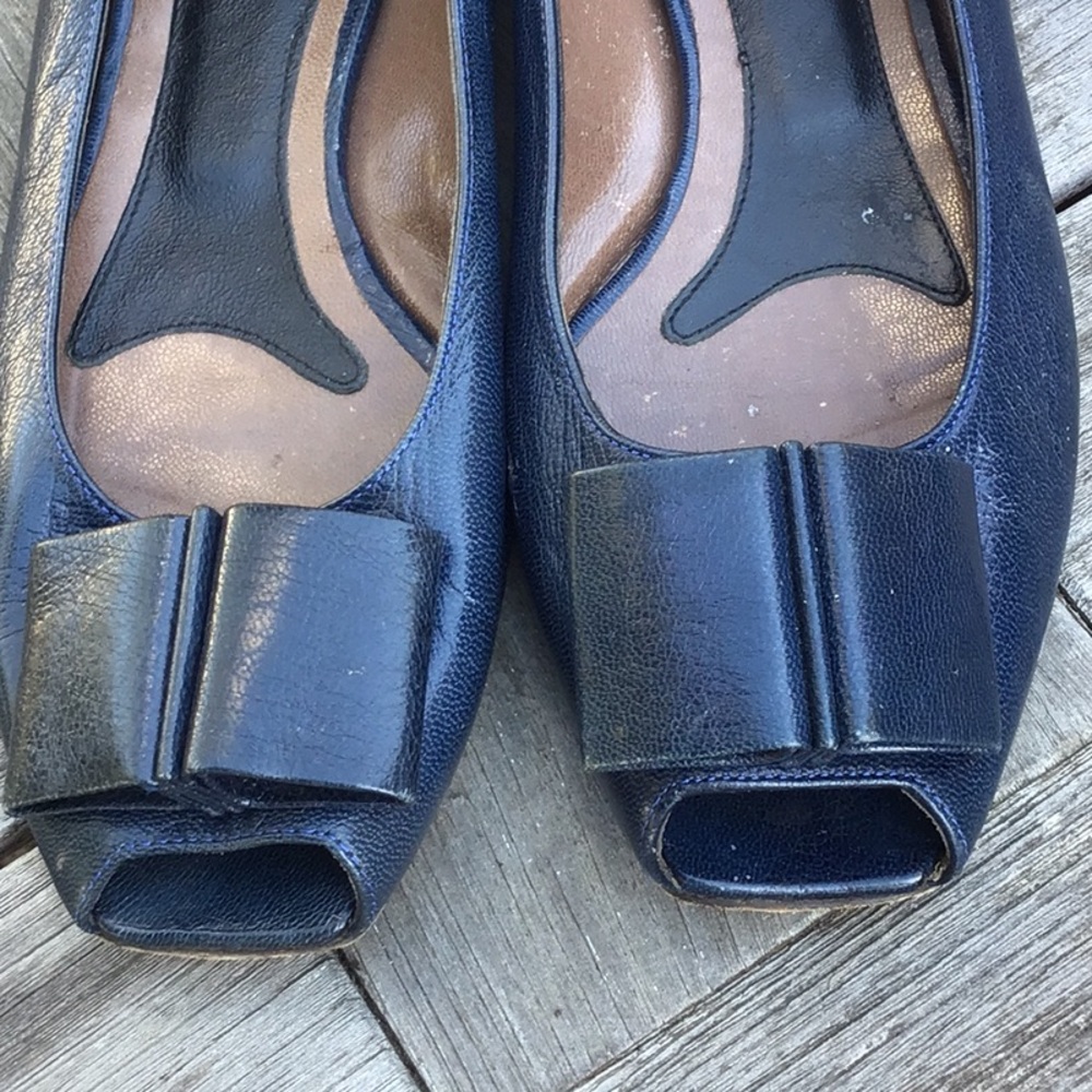 Marni peep toe flats size 7 - Picture 4 of 8